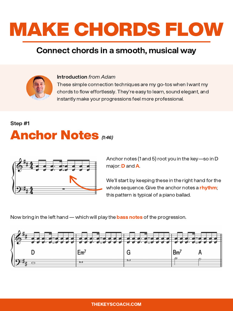 The Surprisingly Simple Trick That Makes All Your Chords FLOW | PDF ...