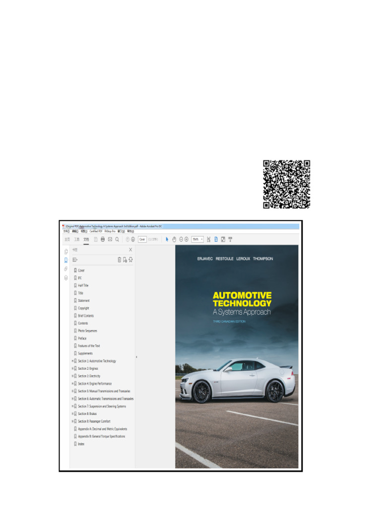 (Original PDF) Automotive Technology: A Systems Approach 3rd Edition | PDF