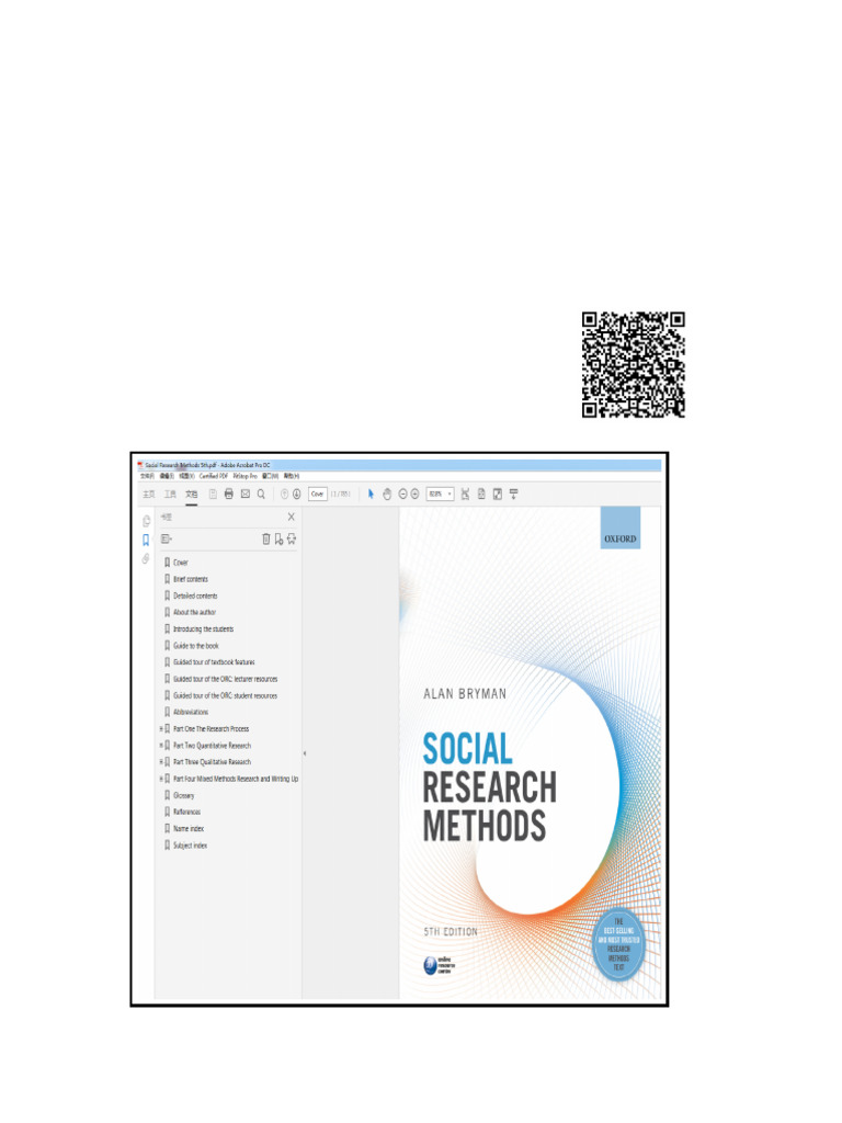(Original PDF) Social Research Methods 5th Edition | PDF