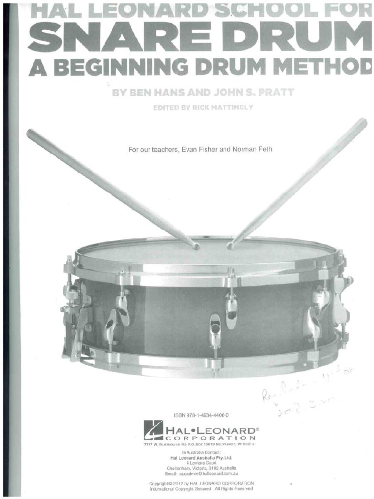 Toaz - Info Pratt Snare Drum PR | PDF