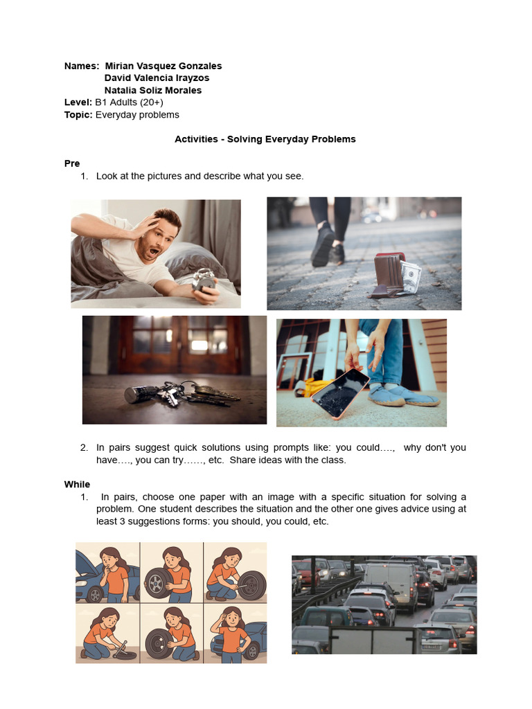 Solving Everyday Problems | PDF