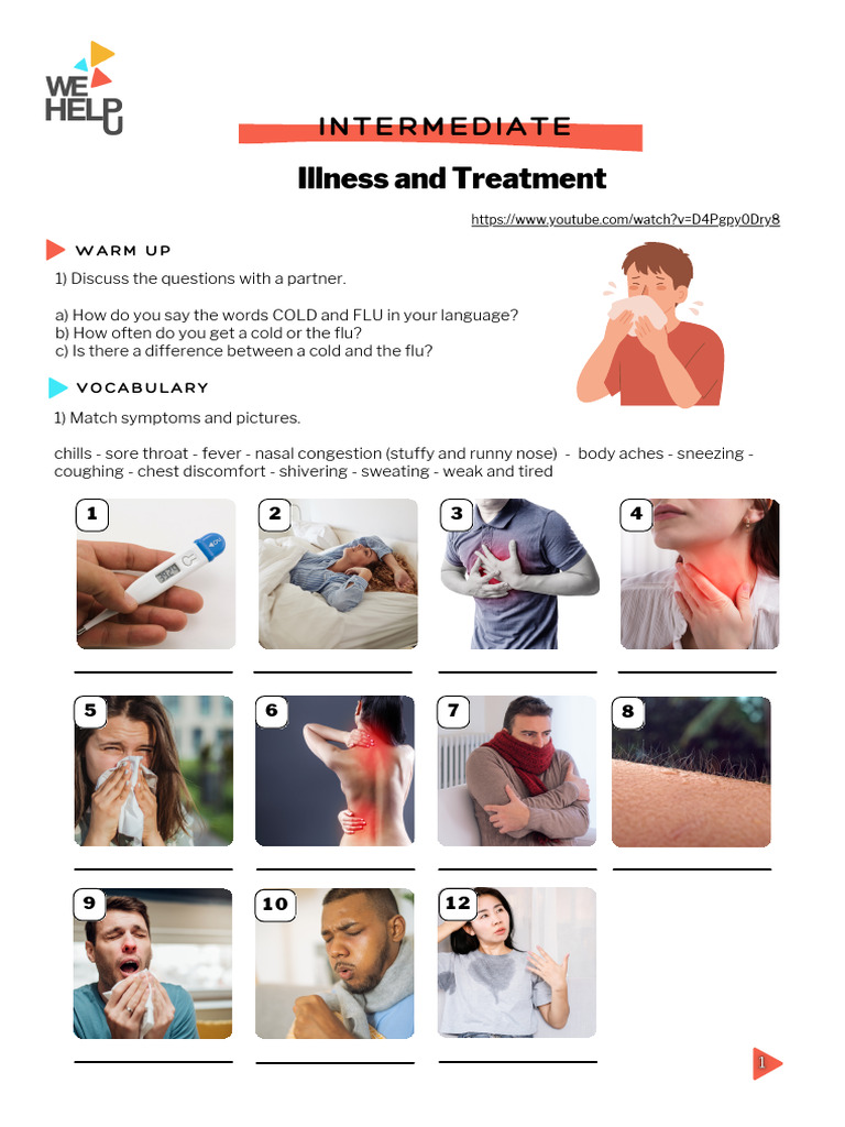 Intermediate - Illness and Treatment | PDF | Common Cold | Respiratory ...
