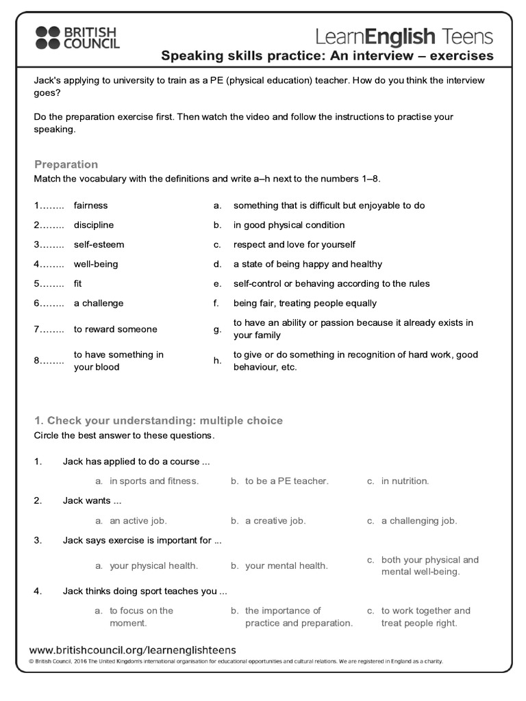 Aula 0 - An Interview - Exercises | PDF
