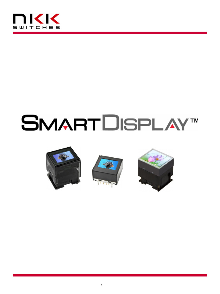 Application Notes For OLED SmartDisplay | PDF