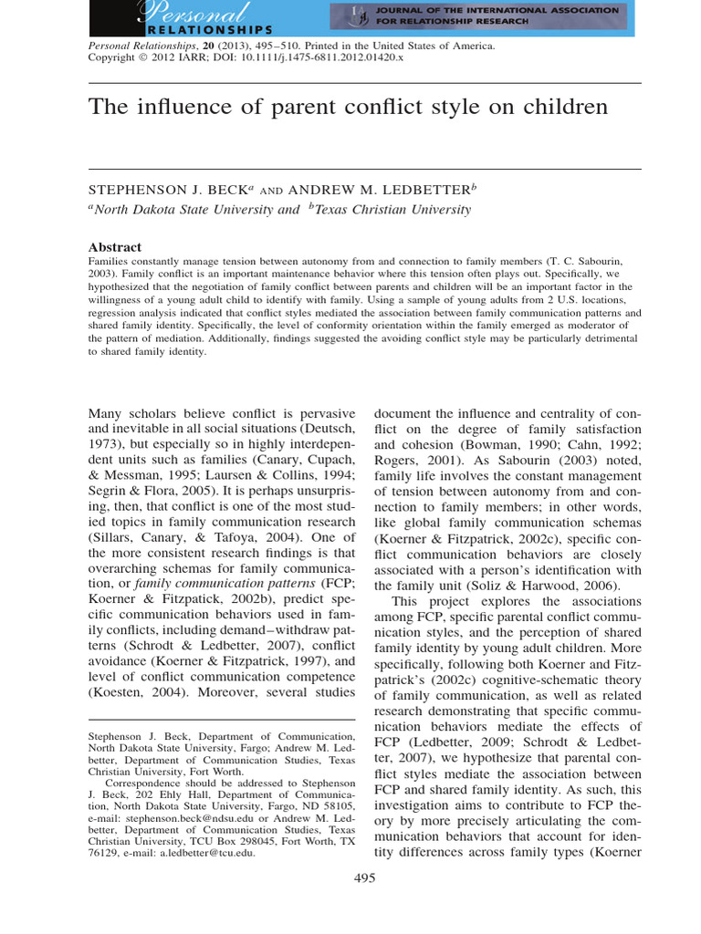Conflict | PDF