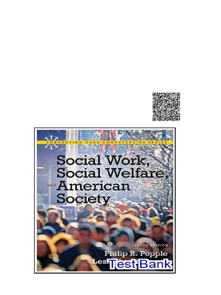 Social Work Social Welfare and American Society 8th Edition Popple Test Bank | PDF