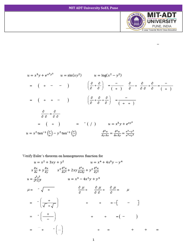 ODEAC Tutorial 01 Unit1 | PDF