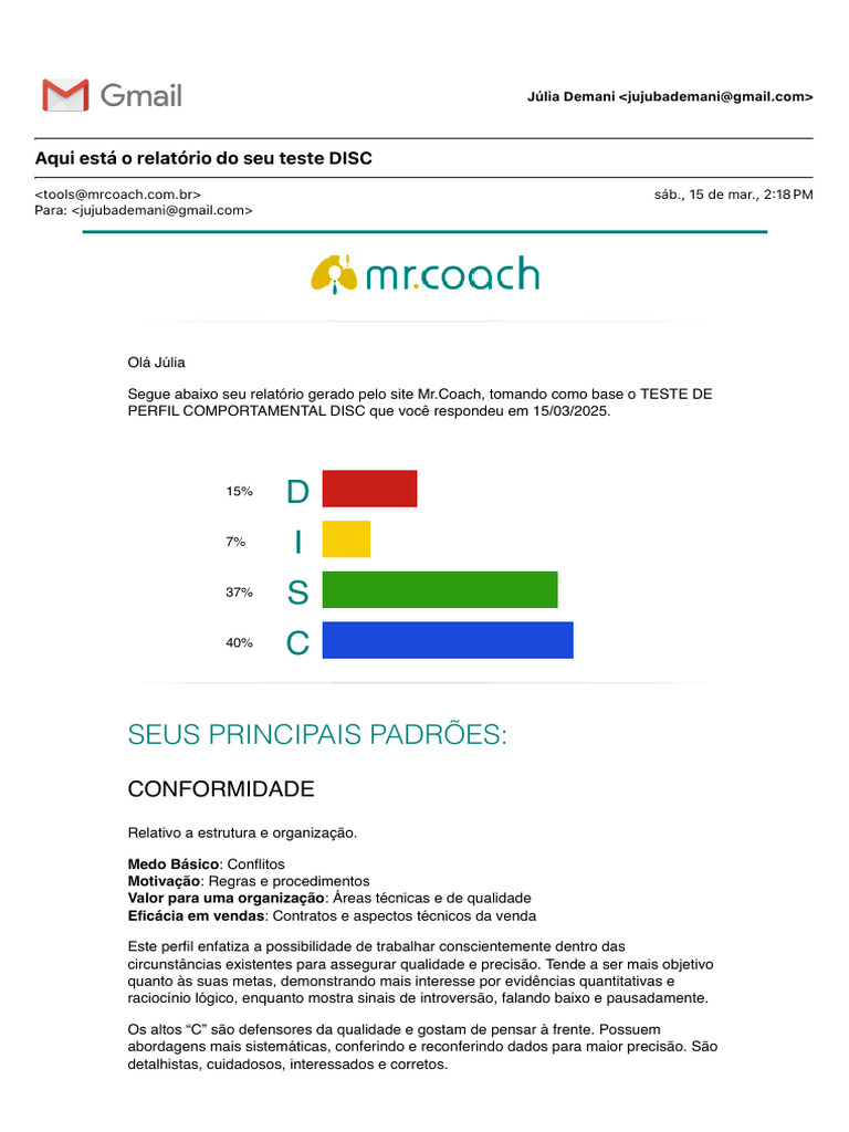 Teste DISC | PDF