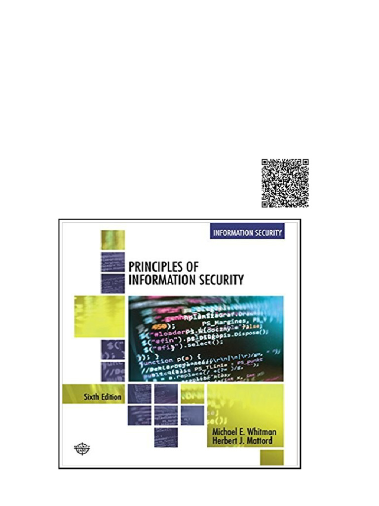 (Original PDF) Principles of Information Security 6th by Michael E ...