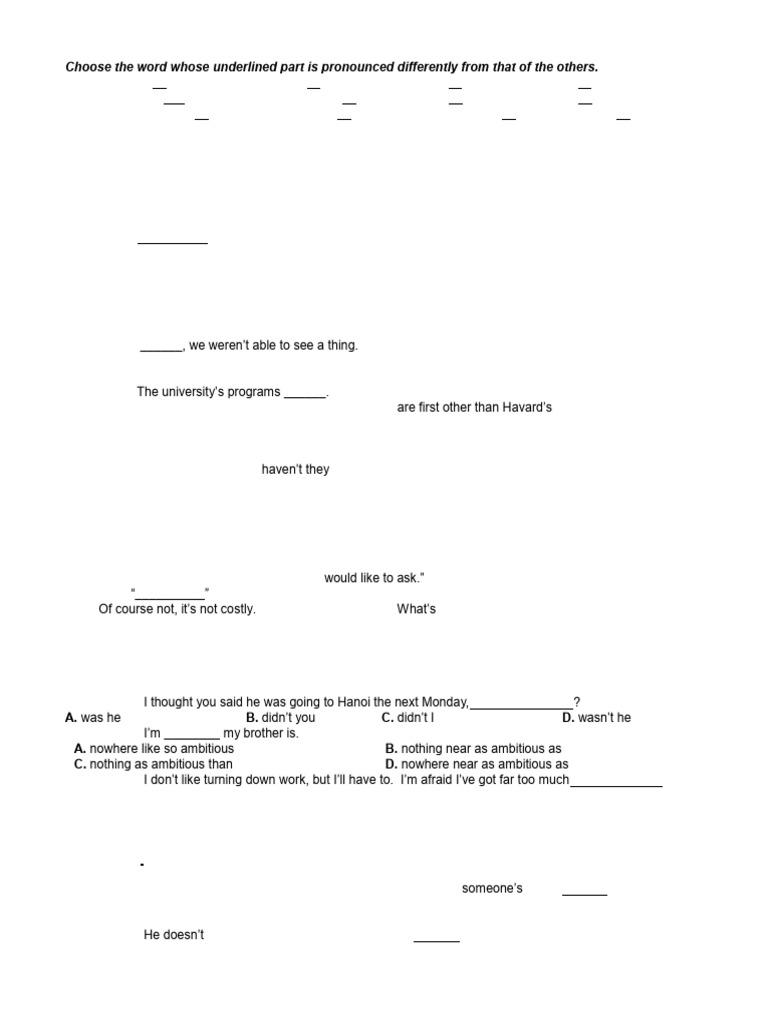 Test 42 | PDF