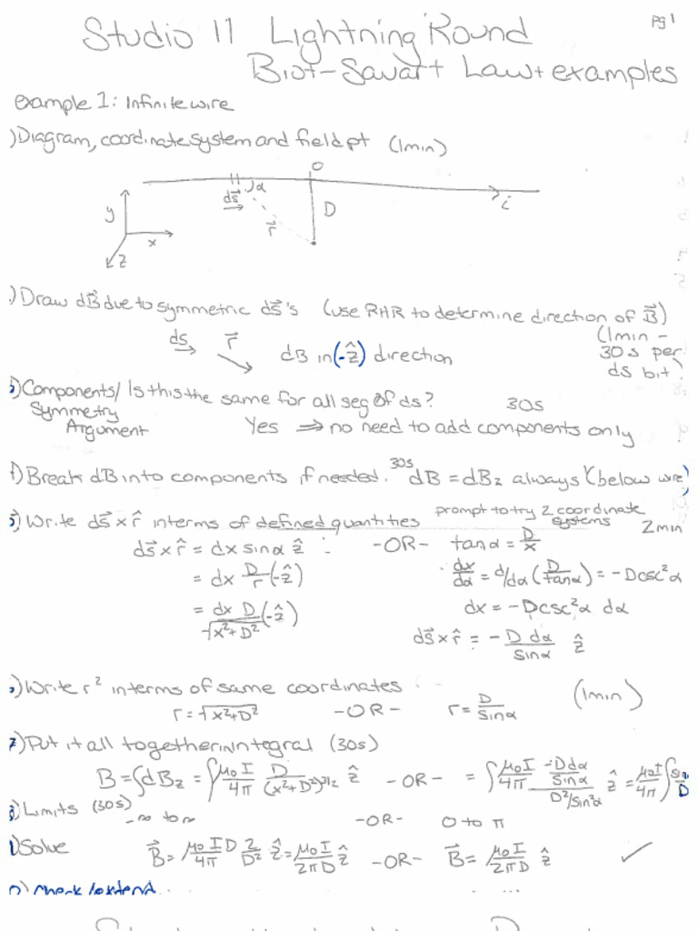 Module 11 Lightning Round Notes | PDF