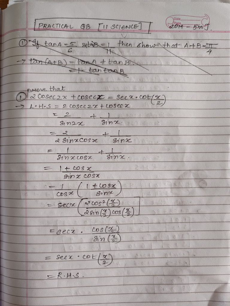 XI Science Practical Term 2 Practice Questions | PDF