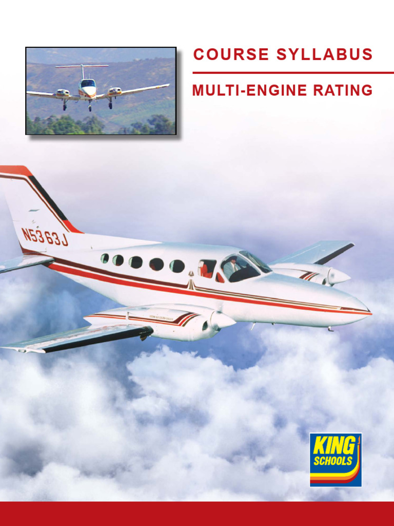 Multi Engine Rating Course Syllabus | PDF | Flight Instructor ...