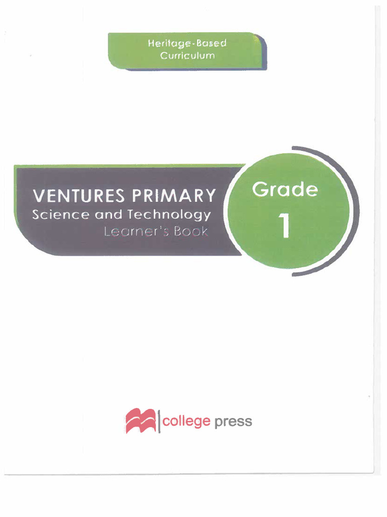 Grade 1 Ventures Science N Technology CLR | PDF