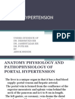 Portal Hypertension Anatomy Physiology and Pathophysiology