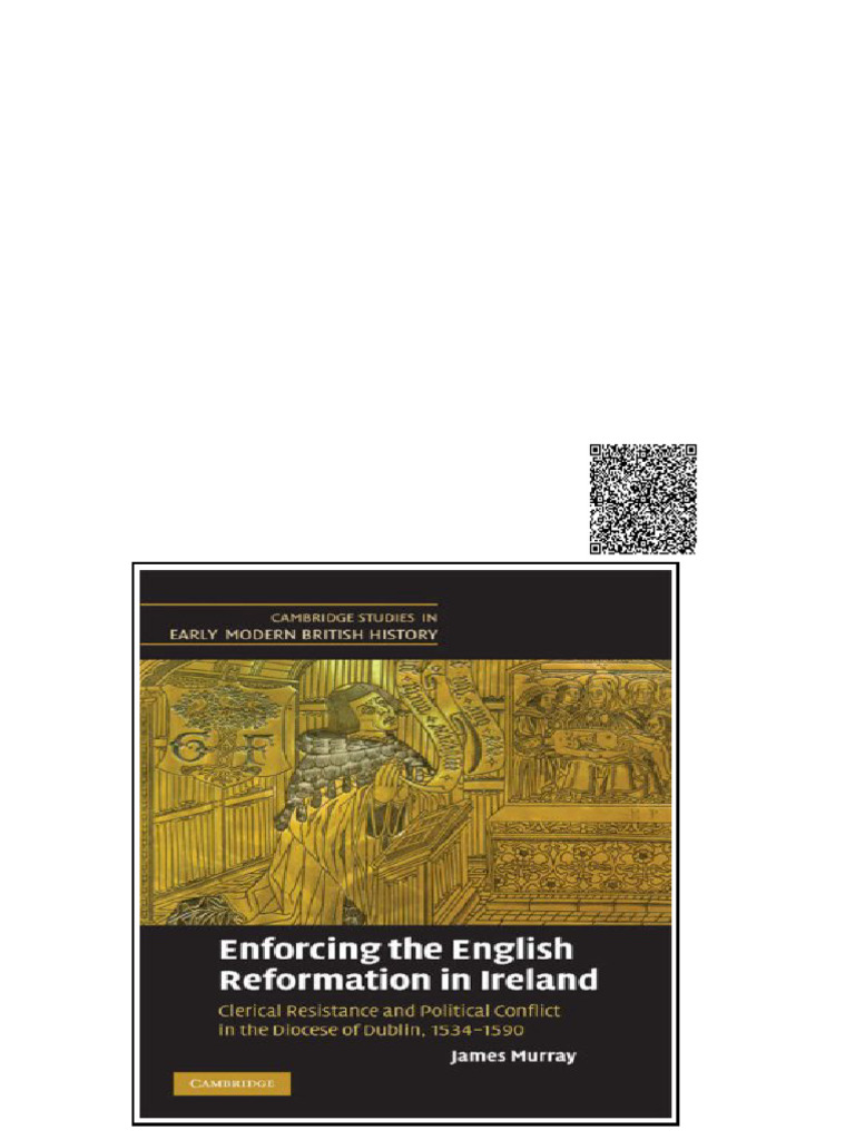 Enforcing The English Reformation in Ireland Clerical Resistance and ...