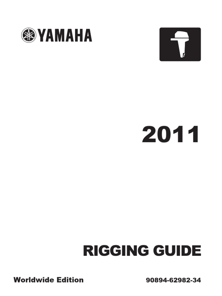 Rigging Guide Yamaha Outboard Motors 2011 Boats Tanks