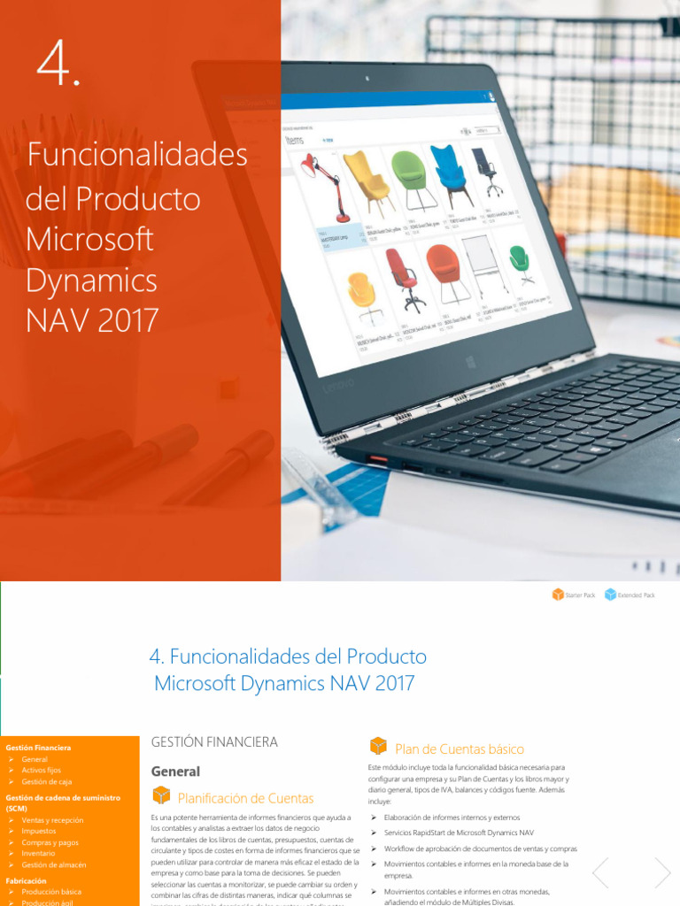Guía de Funcionalidades de Microsoft Dynamics NAV 2017 | PDF ...
