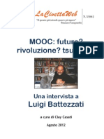 MOOC: Futuro? Rivoluzione? Tsunami? Intervista A Luigi Battezzati