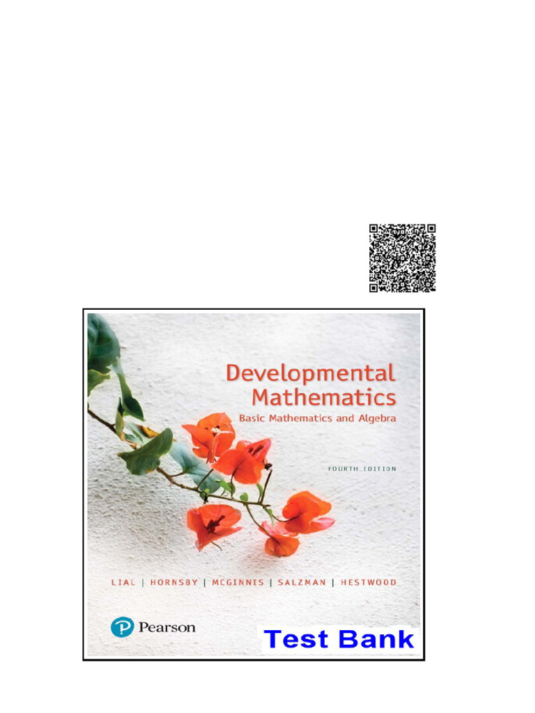 Developmental Mathematics Basic Mathematics and Algebra 4th Edition ...