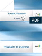 5.1 Estudio Financiero