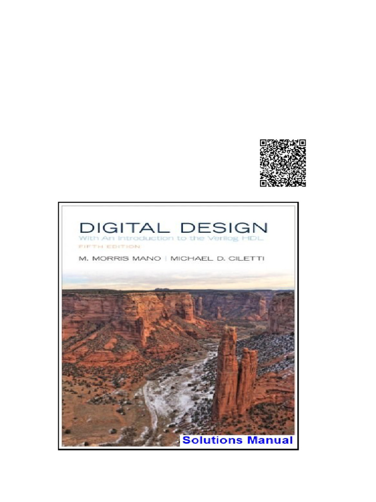 Digital Design 5th Edition Mano Solutions Manual | PDF