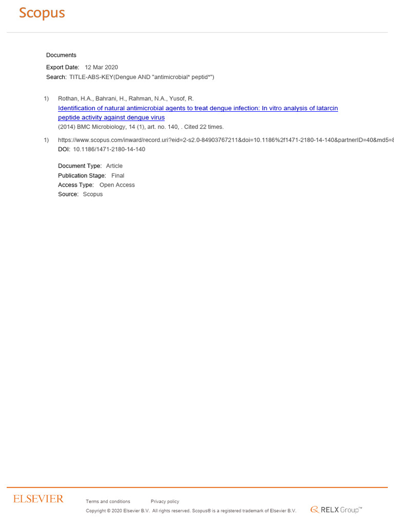 Scopus Results | PDF