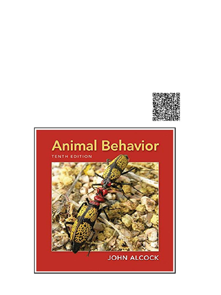(Ebook PDF) Animal Behavior: An Evolutionary Approach 10th Edition | PDF