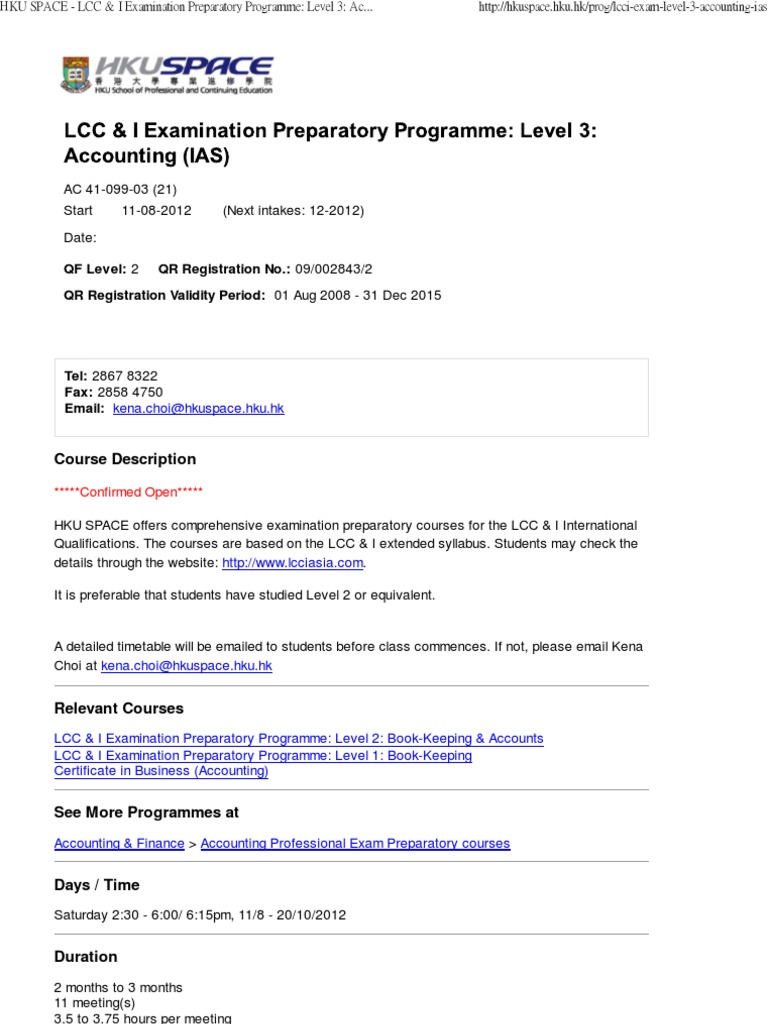 LCCI Level 2 Accounting Prep Course | PDF | Test (Assessment) | Test ...