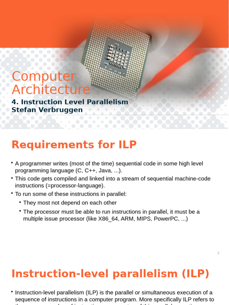06 - Instruction Level Parallelism | PDF