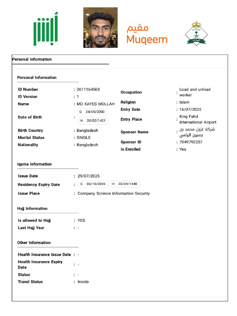 Muqeem | PDF