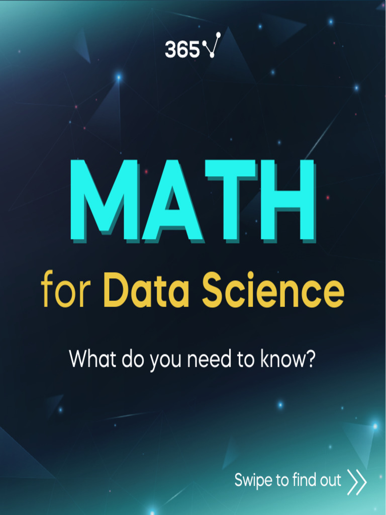 Maths For DS | PDF