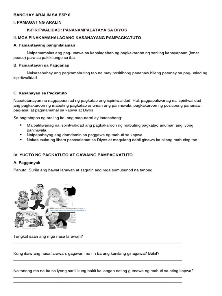 ESP DAY 3 Week 4 | PDF