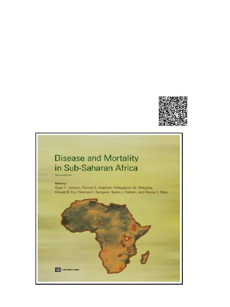 Disease and Mortality in Sub Saharan Africa 2nd Edition Et Al Eduard R ...