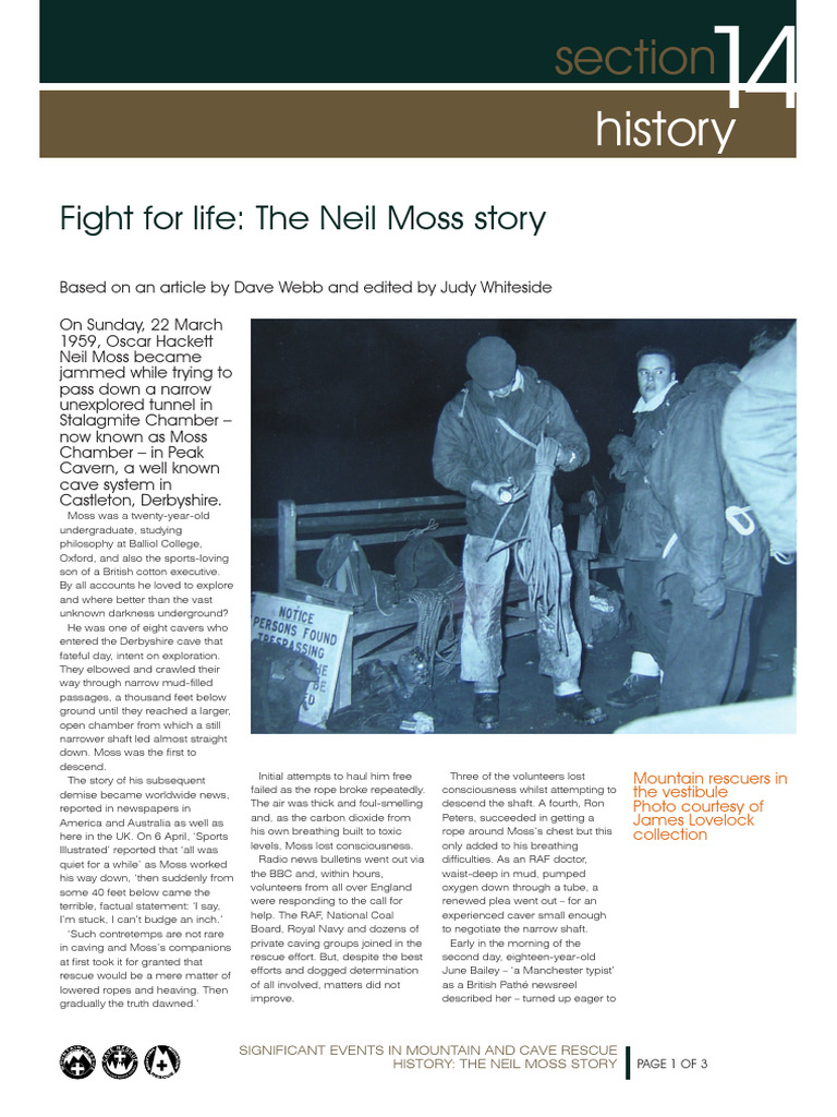 Neil Moss Story | PDF