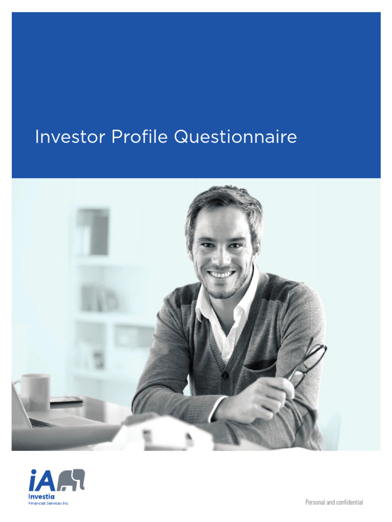 Investia Investor Profile Questionnaire (Editable Version) Completed ...