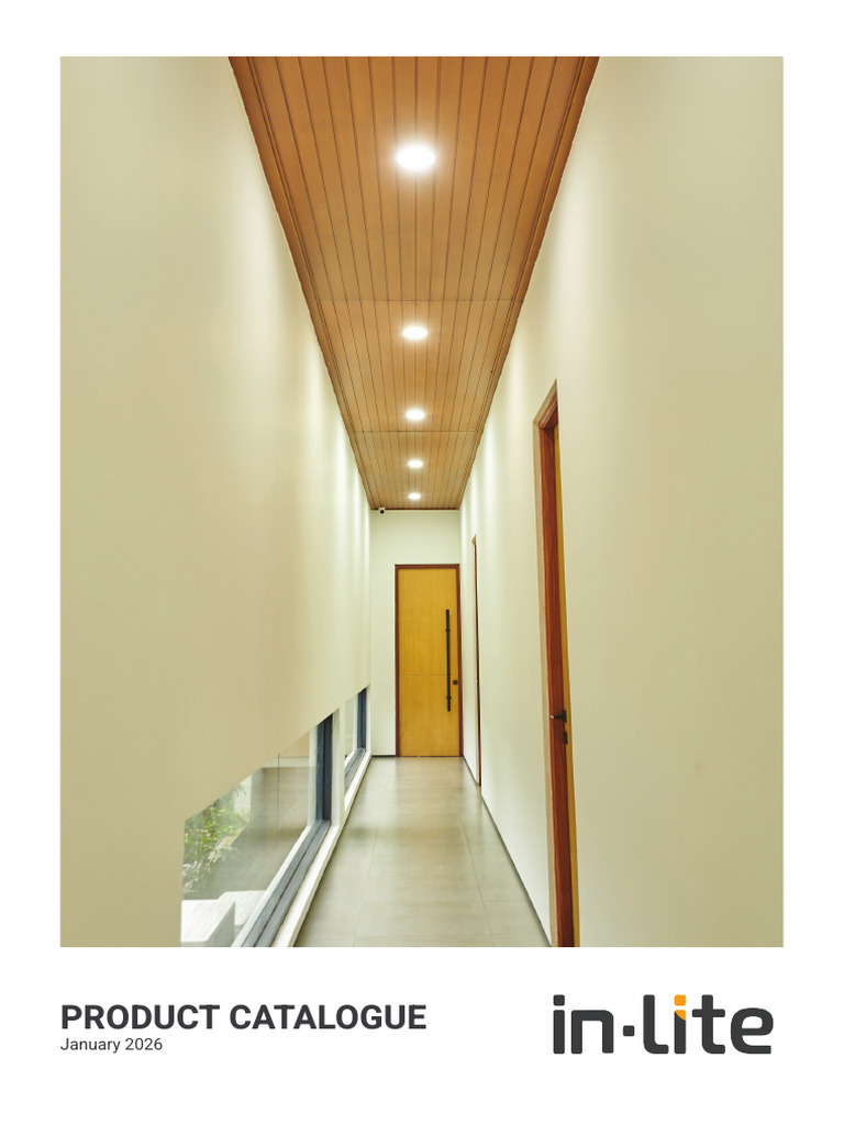 E-Catalogue Inlite 2026 | PDF | Incandescent Light Bulb | Lighting