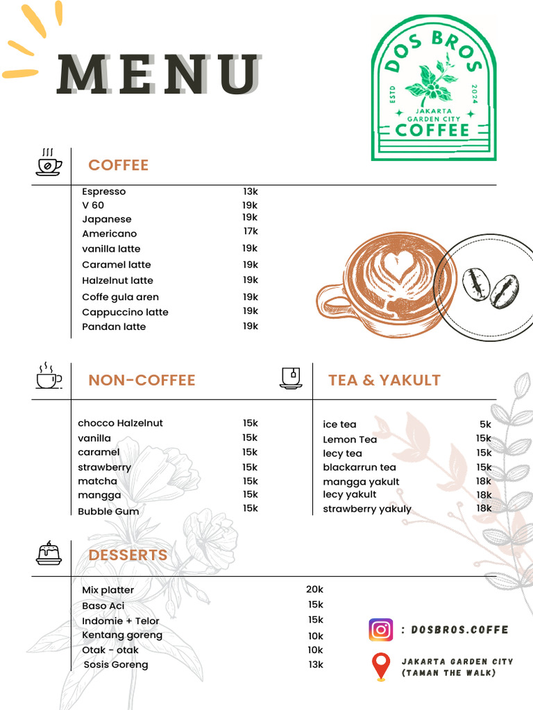 White and White Minimalist Coffee Cafe Menu - 20250523 - 224711 - 0000 ...