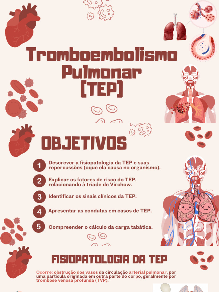Tromboembolismo Pulmonar (TEP) | PDF