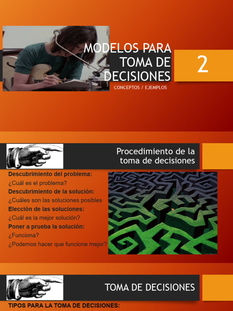Modelos para Toma de Decisiones 2 | PDF