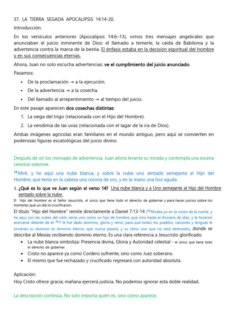 37 LA TIERRA SEGADA AP 14-14-20 - Liliana | PDF
