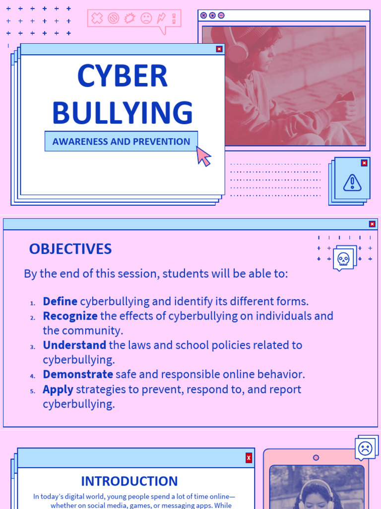 Cyberbullying Powerpoint Presentation | PDF