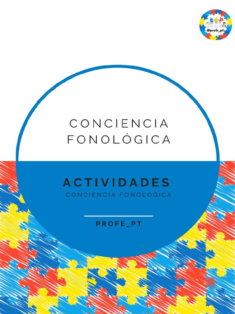 Cuaderno Variado de Actividades de Conciencia Fonológica | PDF