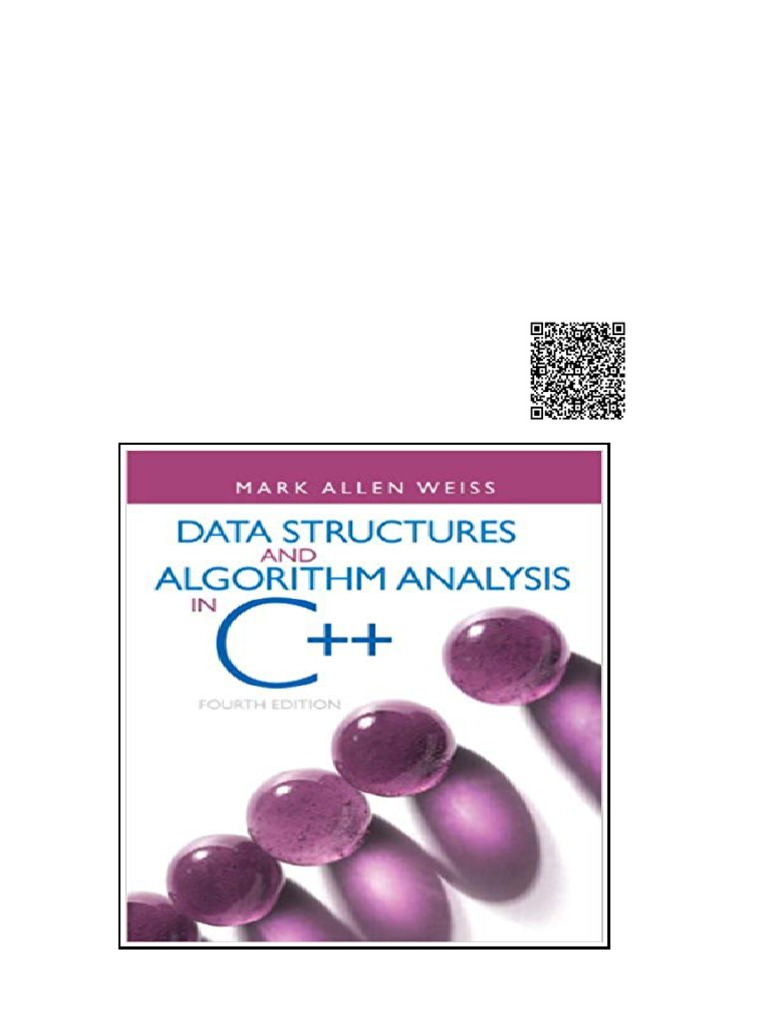 (Ebook PDF) Data Structures & Algorithm Analysis in C++ 4th Edition ...
