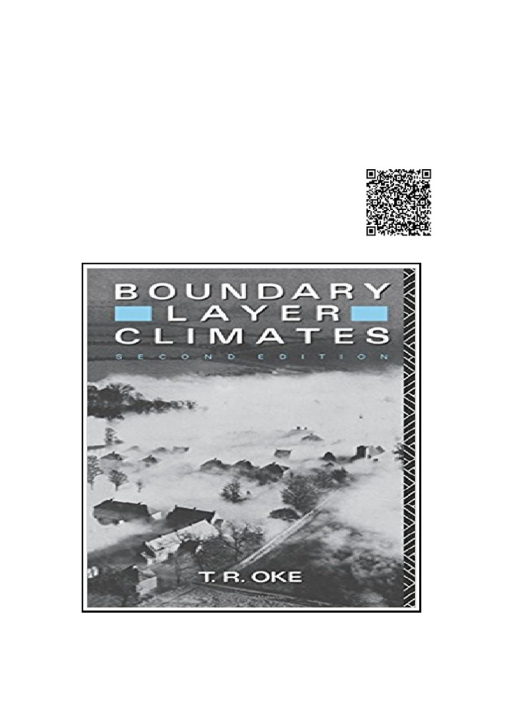 Boundary Layer Climates 2nd Edition Pdf 