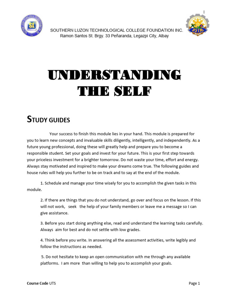 Understanding The Self Module | PDF