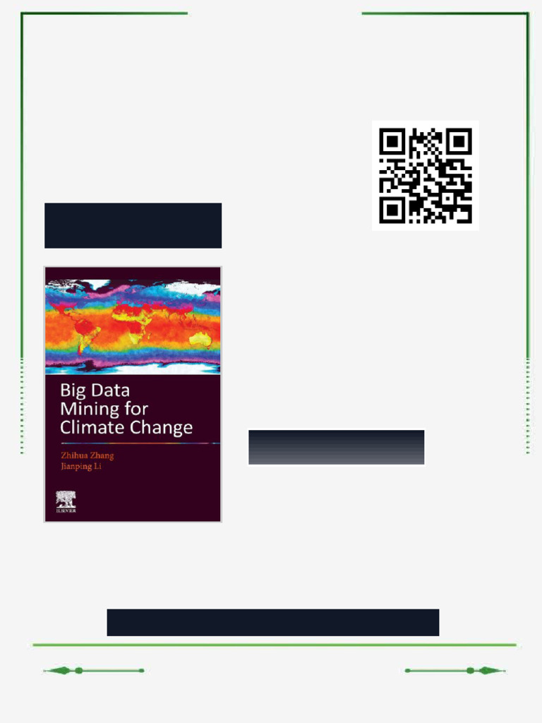 Big Data Mining For Climate Change Zhihua Zhang Ebook Full Quality ...