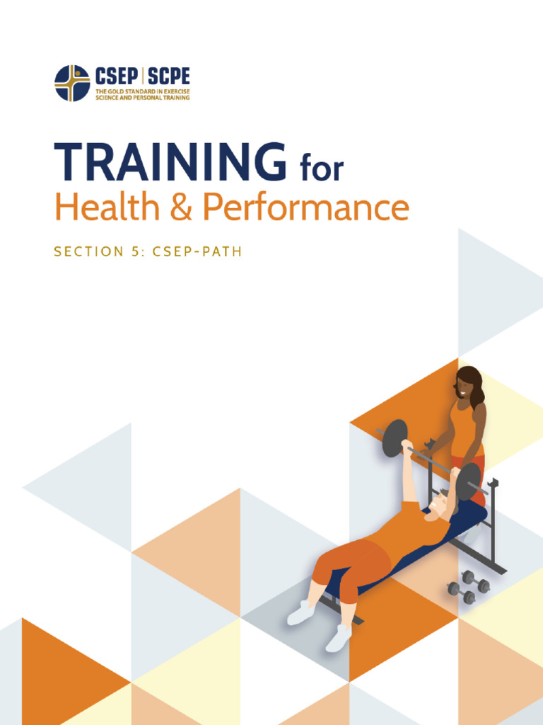 5 - Training For Health and Performance | PDF