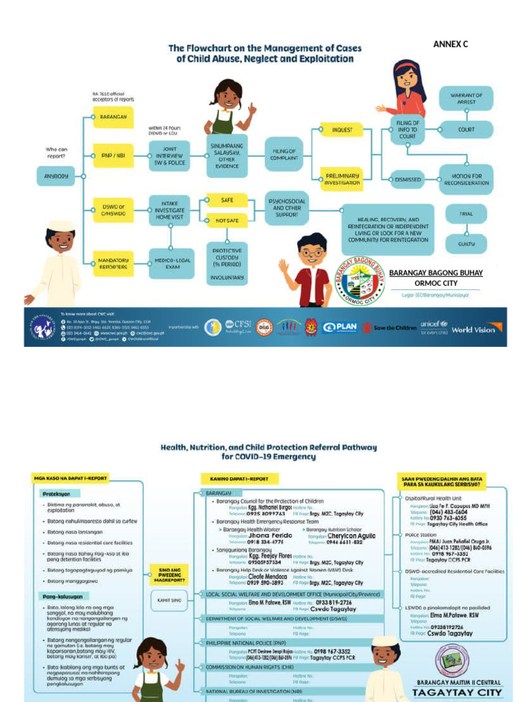 Core Sps Chapter 3 Localized Flowchart Referral System Bagong Buhay | PDF