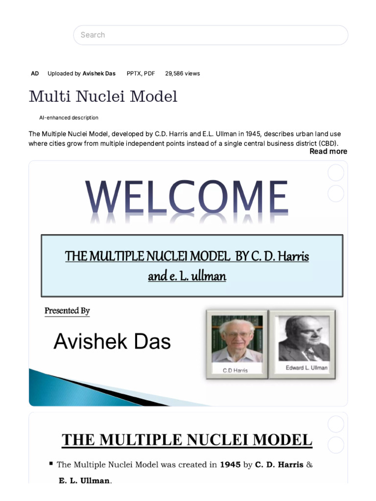 Multi Nuclei Model | PDF